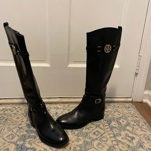 Tory Burch black boots